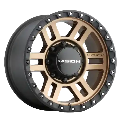 Factory Price Vision Off-Road 354 Manx 2 8x165.1 17x9+12 Bronze