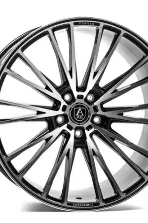 Get Yours Axe CF2 5x127 21X10.5+40 BLACK AND POLISHED FACE