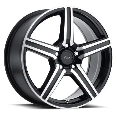 Hassle-Free Returns V�xx Como 5x112/5x120 17x7.5+40 Gloss Black Mach Face
