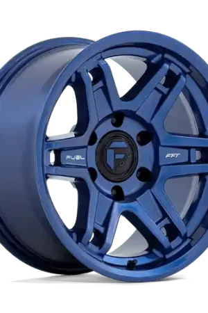 Time-Limited Fuel 1PC D839 SLAYER 5X127 17X8.5 +1 DARK BLUE