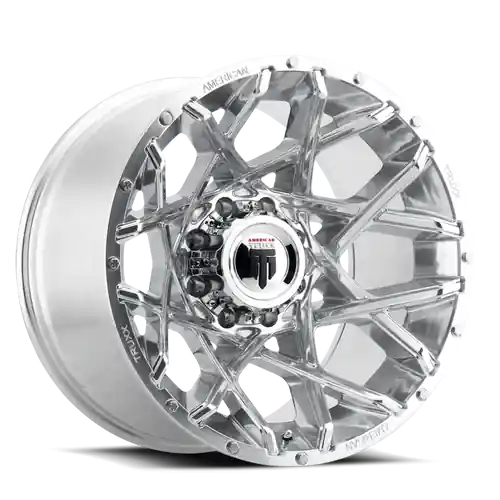 Deal American Truxx Gridlock AT1901 5x139.7 18x9-12 Polished/Beadlock