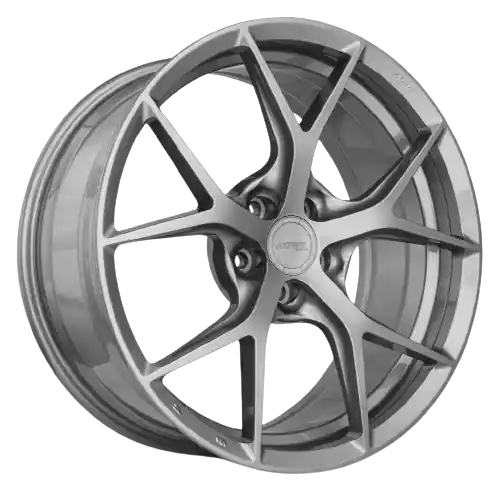 MRR FS6 5x108 19x9.5 +35 Gloss Gun Metal Warranty Included