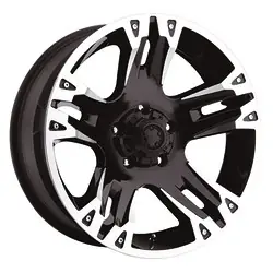 Ultra 235B Maverick 5X150 18x9 +25 Gloss Black w/Machined Accents Weekend Sale