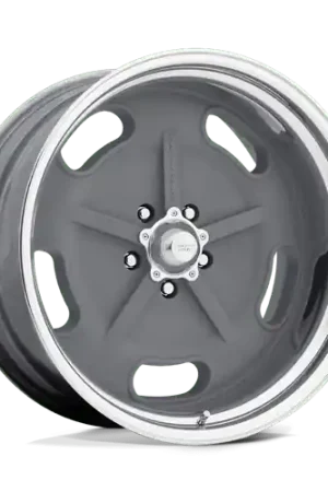 Factory Price American Racing Vintage VN470 SALT FLAT 5X114.3 15X8 0 MAG GRAY W/ CENTER POLISHED BARREL