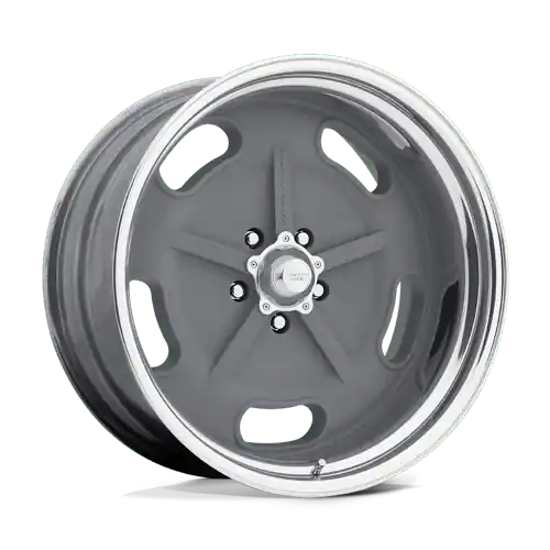 Factory Price American Racing Vintage VN470 SALT FLAT 5X114.3 15X8 0 MAG GRAY W/ CENTER POLISHED BARREL