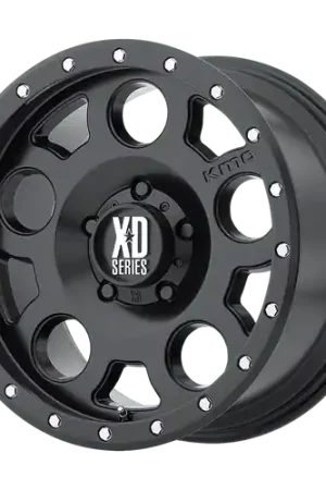 Instant Buy XD XD126 ENDURO PRO 5X127 17X9 -12 SATIN BLACK WITH REINFORCING RING