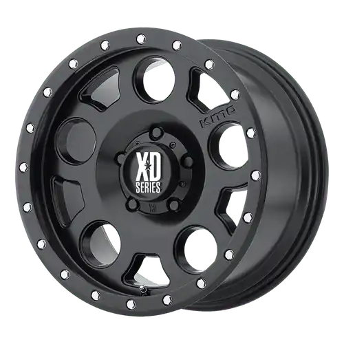 Instant Buy XD XD126 ENDURO PRO 5X127 17X9 -12 SATIN BLACK WITH REINFORCING RING