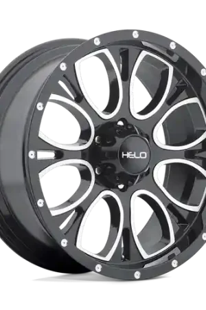 No Minimum Order Helo HE879 5X139.7 17X9 -12 GLOSS BLACK MACHINED