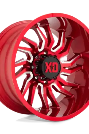 XD XD858 TENSION 8X170 22X10 -18 CANDY RED MILLED Best Price