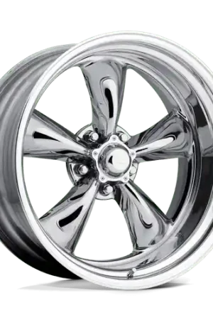 American Racing Vintage VN405 TORQ THRUST II CUSTOM 5X120.65 15X14 -69 TWO-PIECE POLISHED Express Delivery
