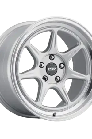 ESR Wheels CR SERIES CR7 5x114.3 18x10.5 +22 Hyper Silver Trusted Brand