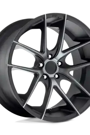 Niche 1PC M130 TARGA 5X120 20X10.5 +35 MATTE BLACK DOUBLE DARK TINT Authentic