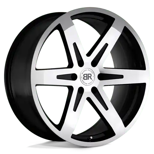 Black Rhino PEAK 6X114.3 20X9 +20 GLOSS BLACK W/ MIRROR CUT FACE Special Offer