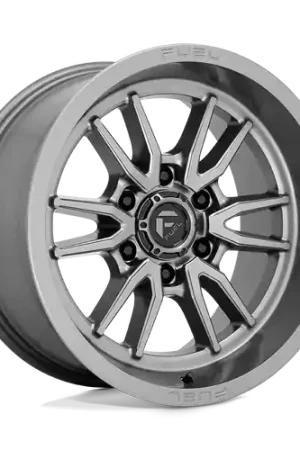 Secure Checkout Fuel 1PC D789 CLASH 6X139.7 18X9 -12 GUN METAL