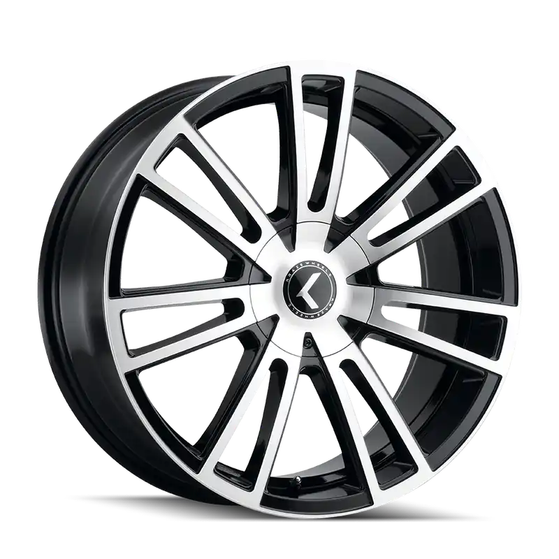Order Now Kraze Kr183 Spectra Wheel 18x8 5x115 & 5x120 Gloss Black Machined 40mm