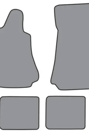 While Supplies Last Floor Mats for 1987 BMW L6 Pattern Cutpile Complete 4Pc