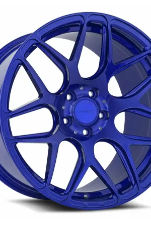 Limited Edition Mrr Fs1 Wheel 18x8.5 5x114.3 Candy Blue 35mm - FREE T-SHIRT INCLUDED!
