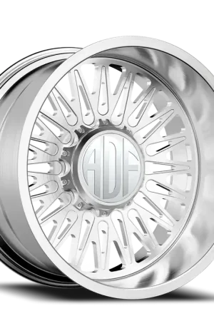 Adf Bobtail Wheel 22x12 8x165.1 Brushed -40mm - MINIMUM PURCHASE OF 4 - FREE T-SHIRT INCLUDED! Low Price