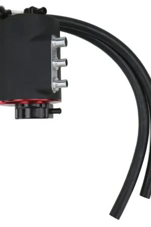 Get Yours COBB Tuning Air Oil Separator Black/Red - 2008-2014 Subaru WRX / 2008-2021 Subaru STI