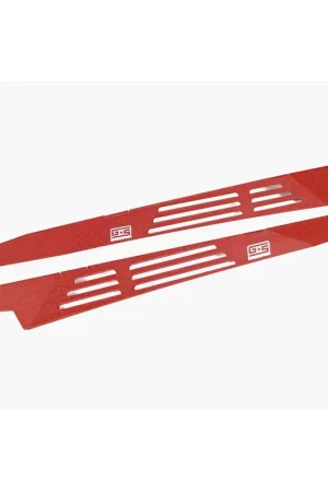 Get Yours GrimmSpeed Fender Shrouds (Red) - 2008-2014 Subaru WRX / STI