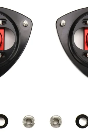 Verus Engineering Front Camber Plate Kit Red - 2013-2021 Scion FRS / Subaru BRZ / Toyota 86 Hassle-Free Returns