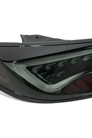 OLM Scythe Style LED Taillights - Smoke Lens, Black Base, White Bar - 2022-2024 Subaru BRZ / Toyota GR86 Hot Picks