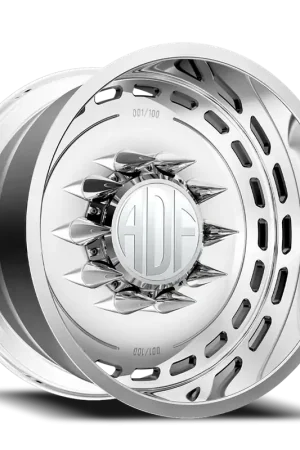 Adf Ltd Wheel - 24x12 6x139.7 Polished -40mm - MINIMUM PURCHASE OF 4 - FREE T-SHIRT INCLUDED! Limited Edition