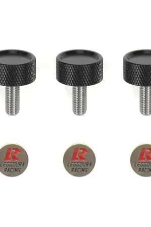 Project Kics Leggdura Racing 2pc License Plate Lock Bolts - Universal While Supplies Last