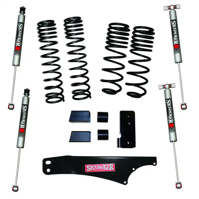 Skyjacker 2007-2018 Jeep Wrangler JK 4 Door 4WD Long Travel 2in-2.5in Lift Kit w/M95 Monotube Shocks Exclusive Offer