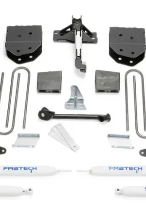 Editor’s Pick Fabtech 08-16 Ford F250 4WD w/o Factory Overload 8in Basic Sys w/Perf Shks