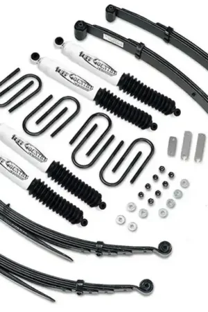 Price Cut Tuff Country 73-87 Chevy Blazer 4X4 2in Lift Kit EZ-Ride (w/52in Rear Springs SX8000 Shocks)