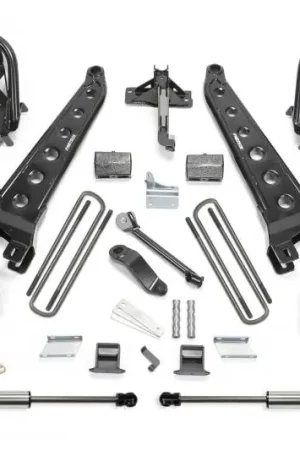 Exclusive Offer Fabtech 08-10 Ford F450/550 4WD 6in Rad Arm Sys w/Dlss 4.0 C/O& Rr Dlss
