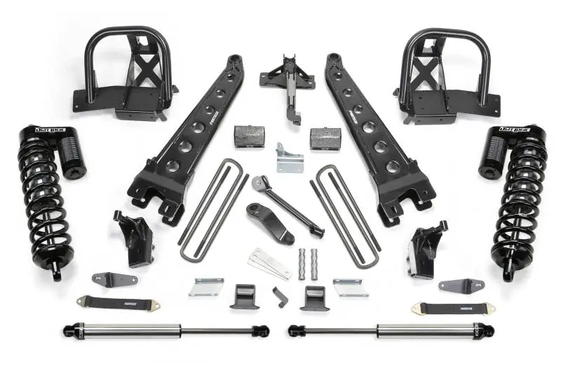 Exclusive Offer Fabtech 08-10 Ford F450/550 4WD 6in Rad Arm Sys w/Dlss 4.0 C/O& Rr Dlss