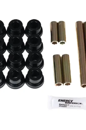 Sale Energy Suspension Powersport Club Car Front Control Arm Bushing Set - Black