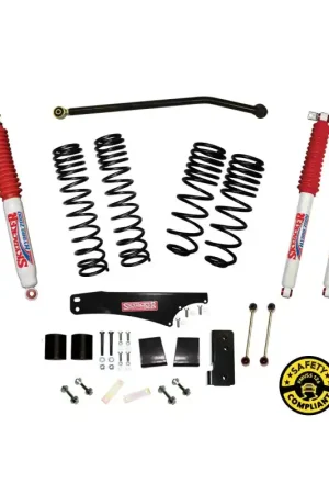 Skyjacker 07-18 Jeep Wrangler JK 2 Door 2WD/4WD Long Travel 3.5in-4in Lift Kit w/Hydro 7000 Shocks Buy Direct