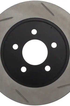 Buy Online StopTech Power Slot 05-10 Mustang V6/4.0L / GT V8-4.6L Rear Left Slotted Rotor