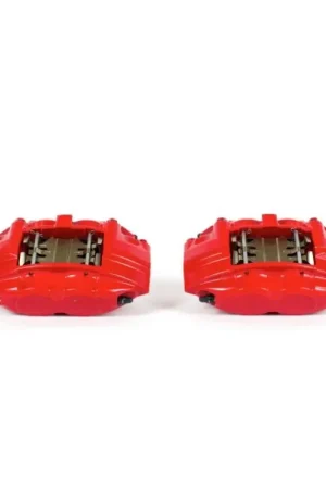Power Stop 09-19 Nissan 370Z Front Red Calipers w/o Brackets - Pair New Arrival