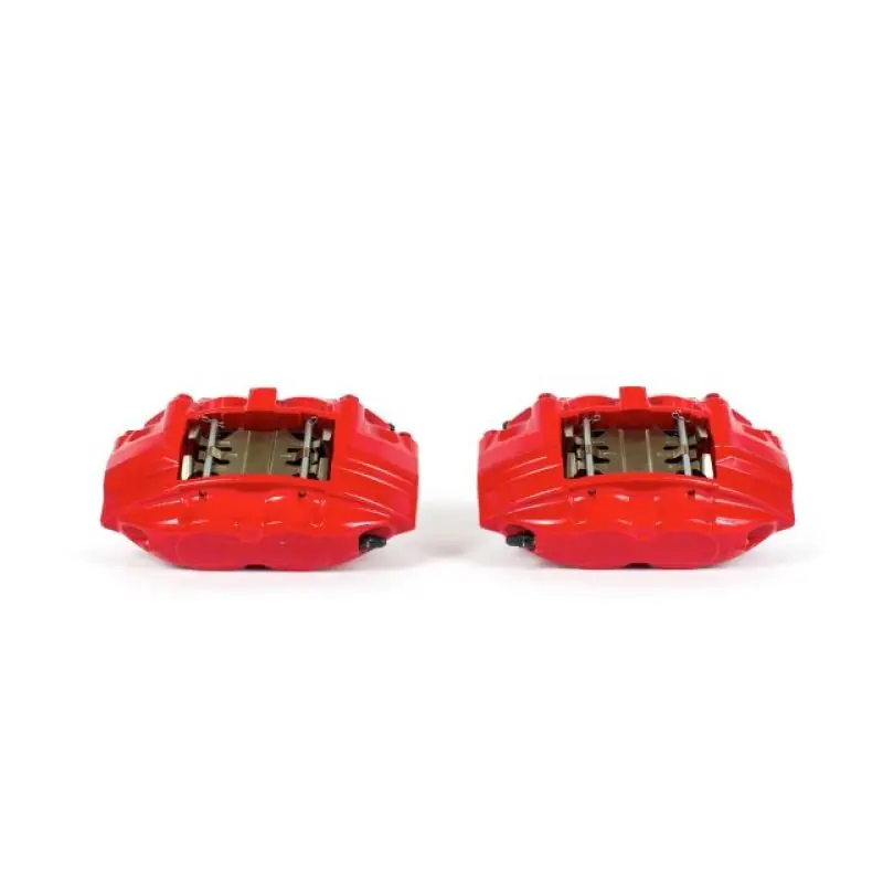 Power Stop 09-19 Nissan 370Z Front Red Calipers w/o Brackets - Pair New Arrival