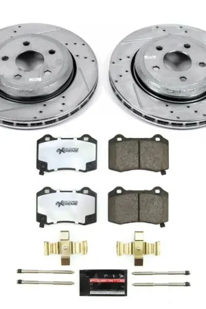 Top Rated Power Stop 18-21 Jeep Grand Cherokee Rear Z36 Truck & Tow Brake Kit
