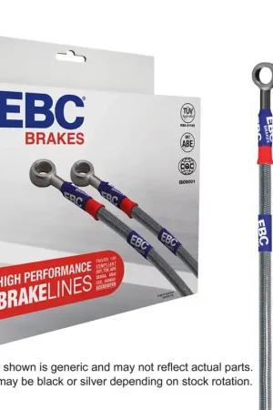 EBC 07-11 Jeep Wrangler (JK) 3.8L Stainless Steel Brake Line Kit Top Pick