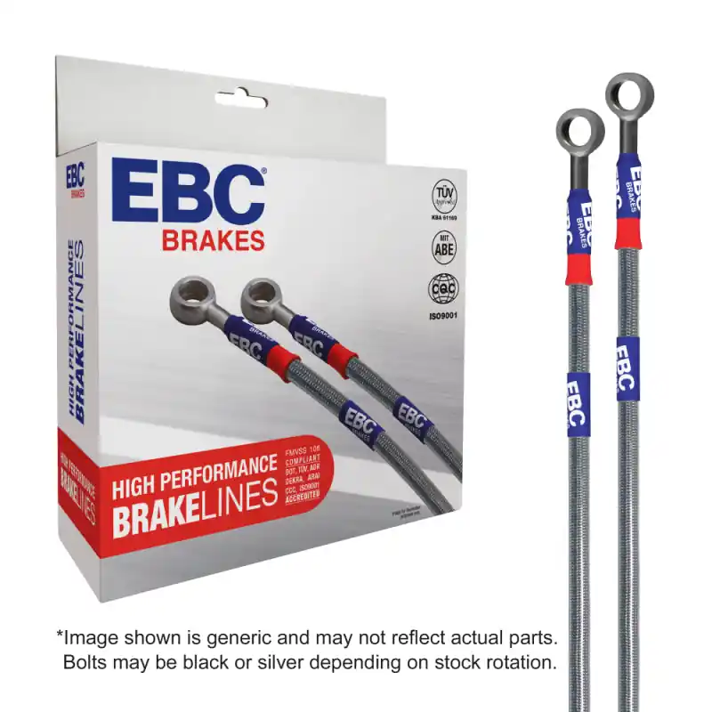 Genuine EBC 83-85 Yamaha XJ 900 Rear Brake Line