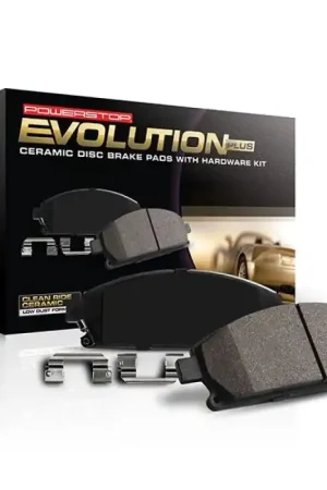 Power Stop 17-19 Cadillac Escalade Front Z17 Evolution Ceramic Brake Pads w/Hardware Time-Limited