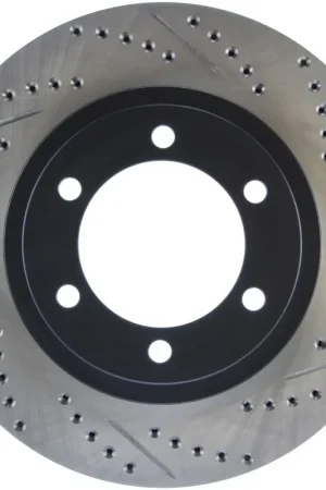 Deal StopTech Slotted & Drilled Sport Brake Rotor