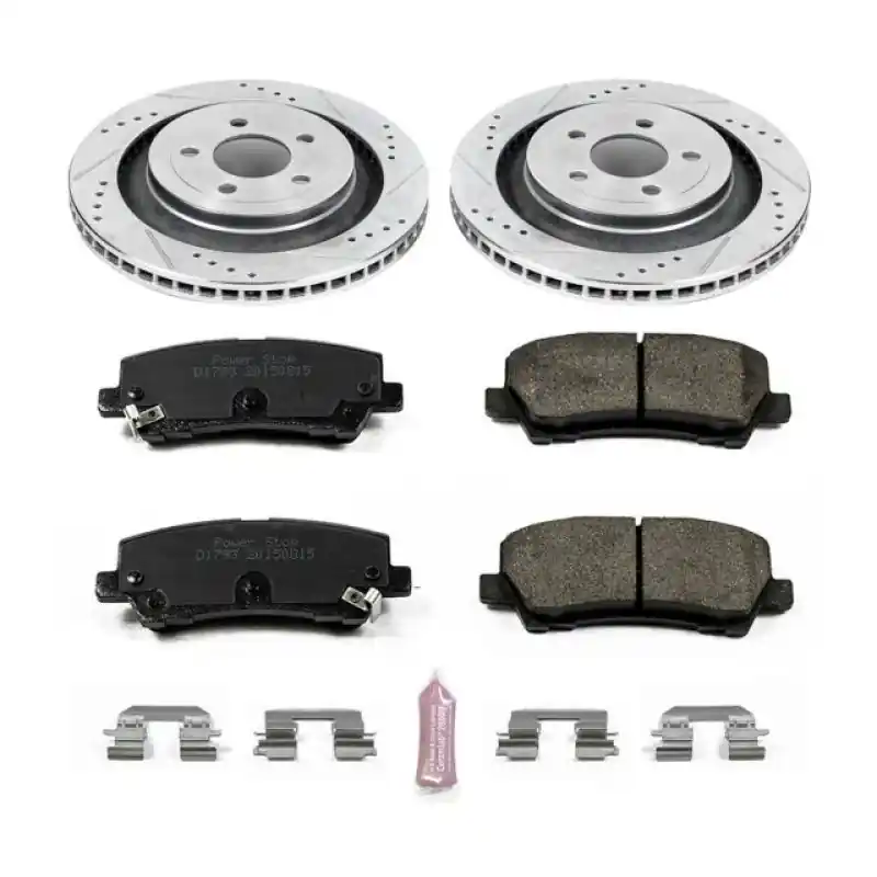 Warranty Included Power Stop 15-19 Ford Mustang Rear Z23 Evolution Sport Brake Kit