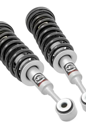 Brand New Rough Country Loaded Strut Pair - Stock - Ford F-150 4WD 2004-2008 DHTP 501083_A
