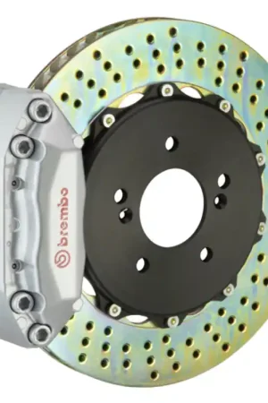 Trending Brembo 98-02 Z3 M-Coupe/Roadster Rear GT BBK 4 Piston Cast 2pc 328x28 2pc Rotor Drilled-Black