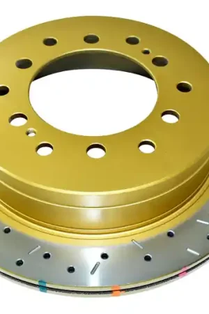 DBA 10+ Toyota 4Runner/FJ Cruiser Rear Drilled and Slotted 4000 Series Rotor Money Back Guarantee