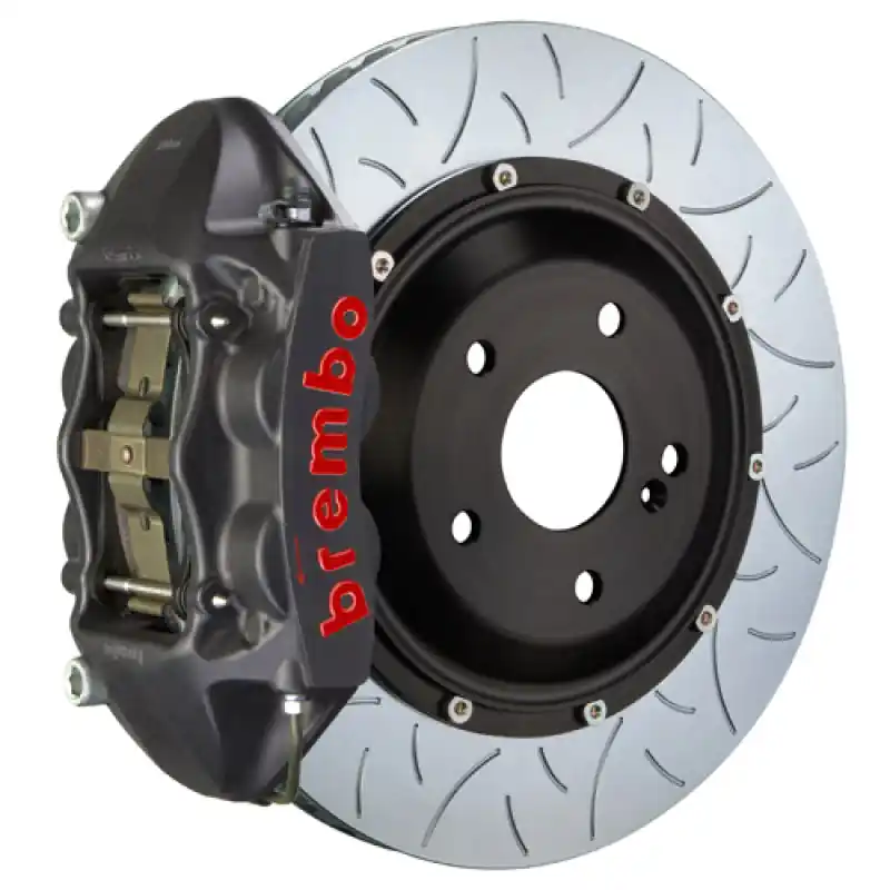 Next Day Delivery Brembo 03-16 Phantom Sedan/Coupe Rear GTS BBK 4 Piston Cast 380x28 2pc Rotor Slotted Type3-Black HA