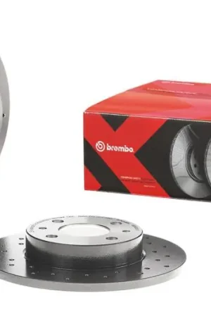 Brembo 05-06 Saab 9-2X/03-06 Subaru Baja Front Premium Xtra Cross Drilled UV Coated Rotor Top Rated