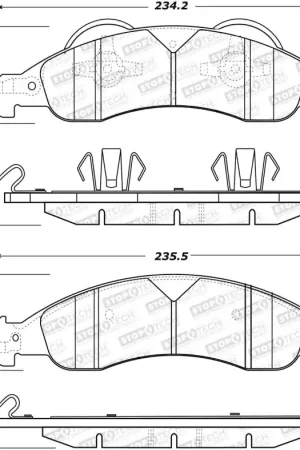 Super Sale StopTech Street Brake Pads